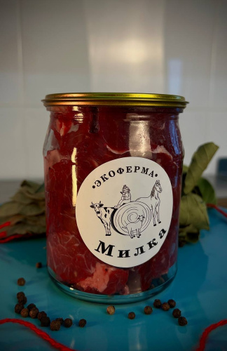Мясо тушеное